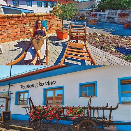 Penzion Jako Vino Bulhary Exterior photo